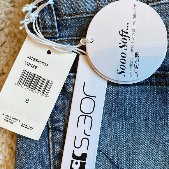 Joe’s Girls Denim Markie Shorts - Size 8 - Picture 4 of 6